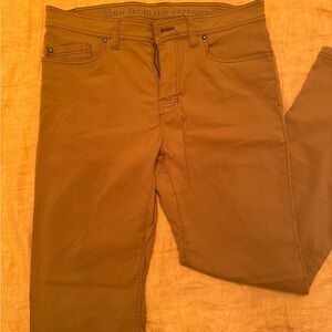Prana Men's Brion Pants in Golden-Brown 34x32